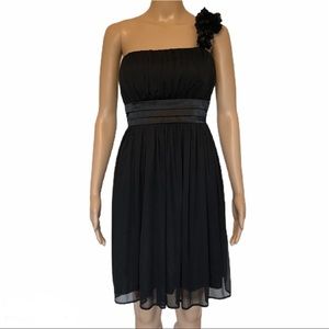 Sequin hearts one strap min dress size L M-139